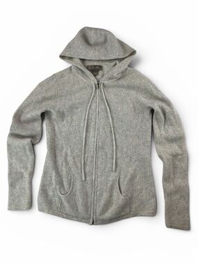 100% Cashmere Women’s zip up hoodies Sweater by PLY